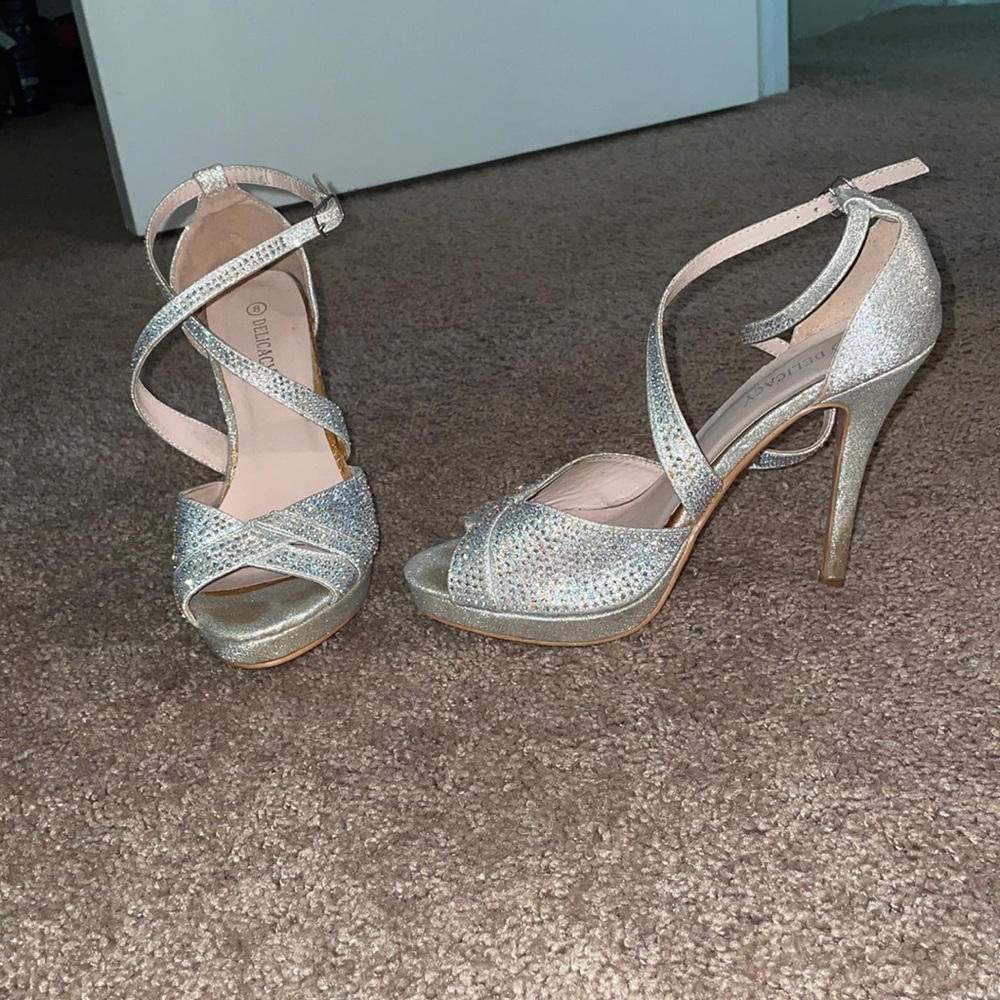 Sparkly heels